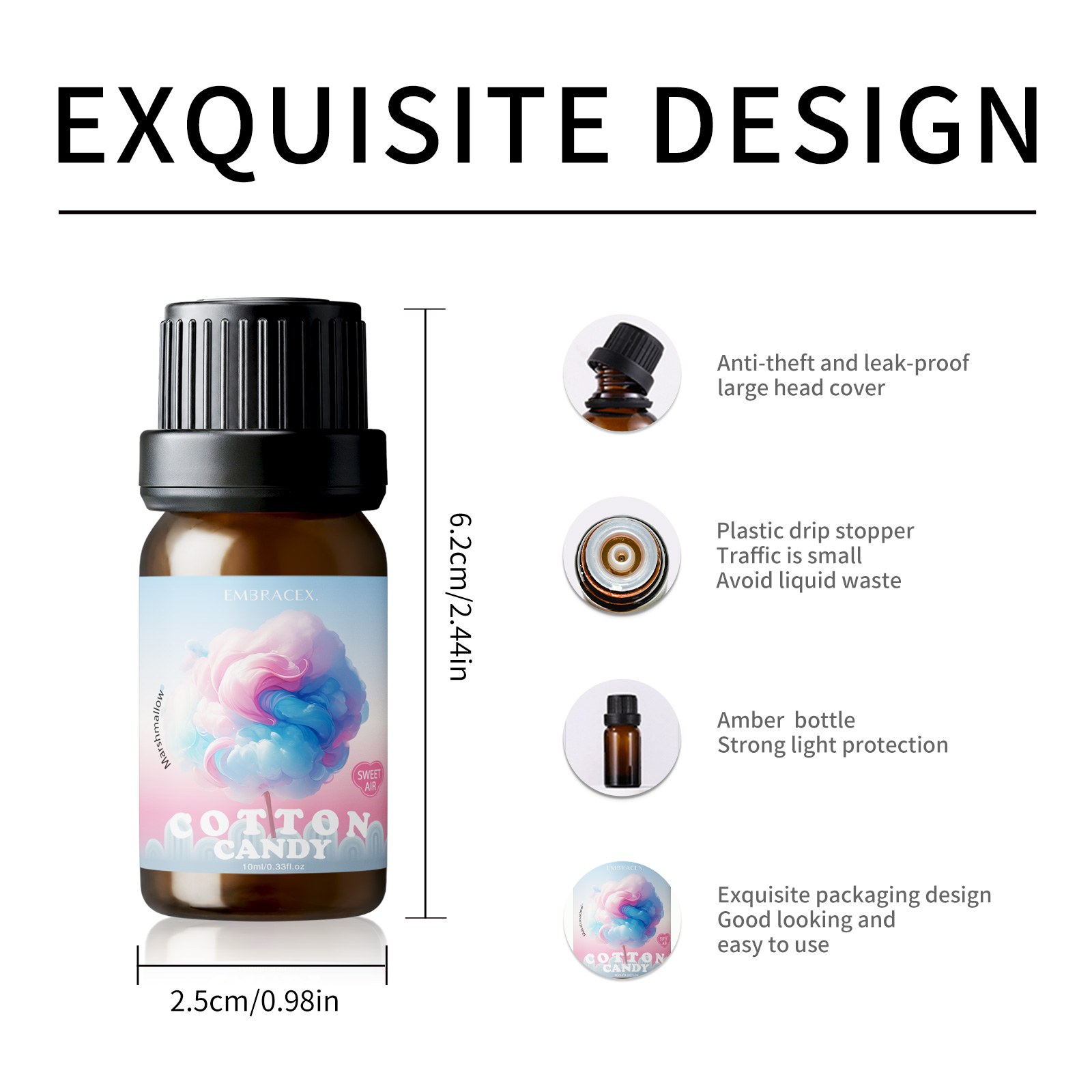 10ml 마시멜로/솜사탕 향 오일 달콤하고 오래 지속되 - Perfume Fragrance Oil 리뷰 및 가격