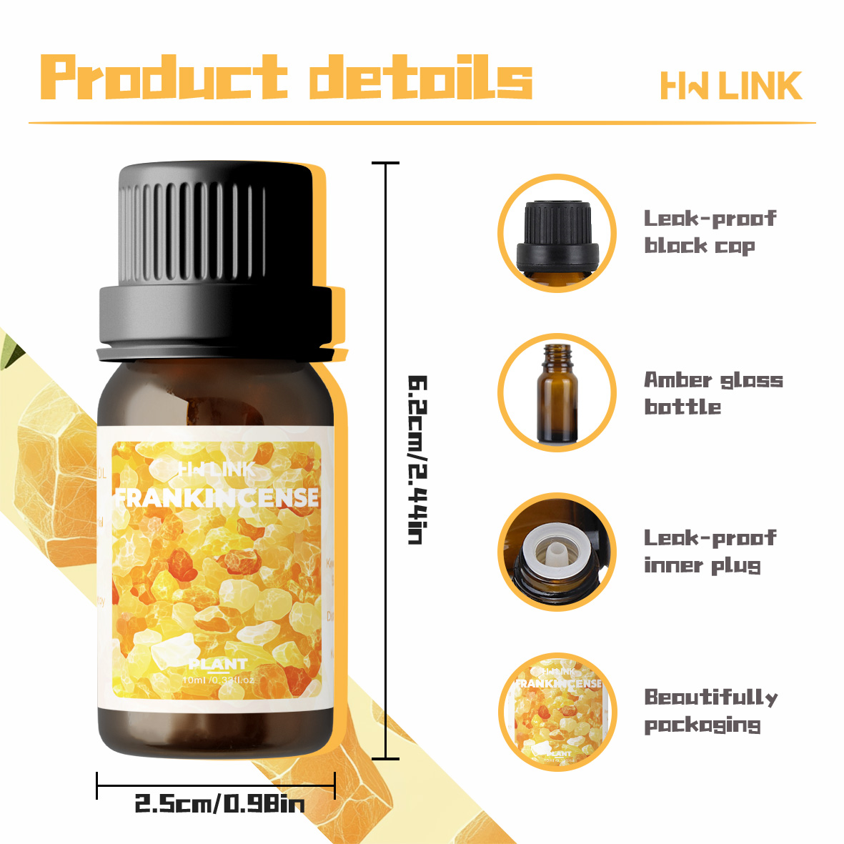 프랑킨센스 에센셜 오일 10ml 순수 천연 프랑킨센스  - Perfume Fragrance Oil 리뷰 및 가격